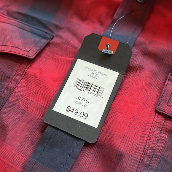 DH3 Long Sleeve Button Shirt / XL / New - Picture 5 of 6